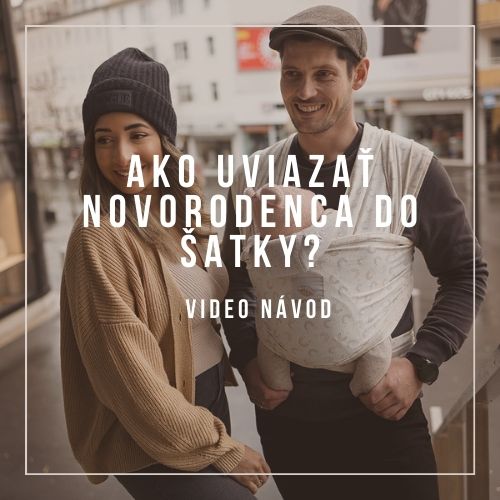 Ako uviazať novorodenca do šatky - video