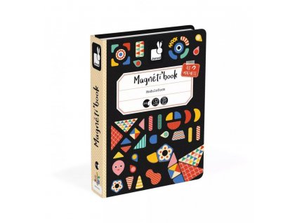 Magnetická kniha od 3 rokov Tvary a farby 3