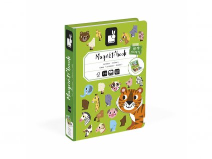 Janod Magnetická kniha pre najmenších Zvieratká