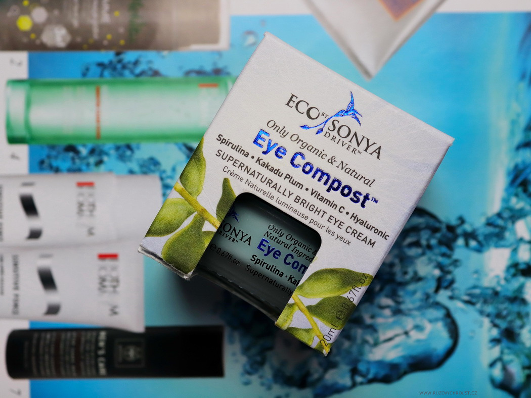 ECO BY SONYA Rozjasňující krém pro oční okolí Eye Compost