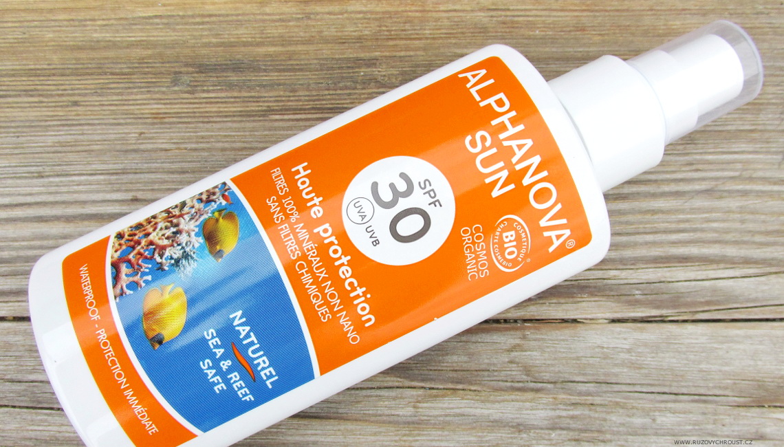 ALPHANOVA Opalovací krém ve spreji SPF 30