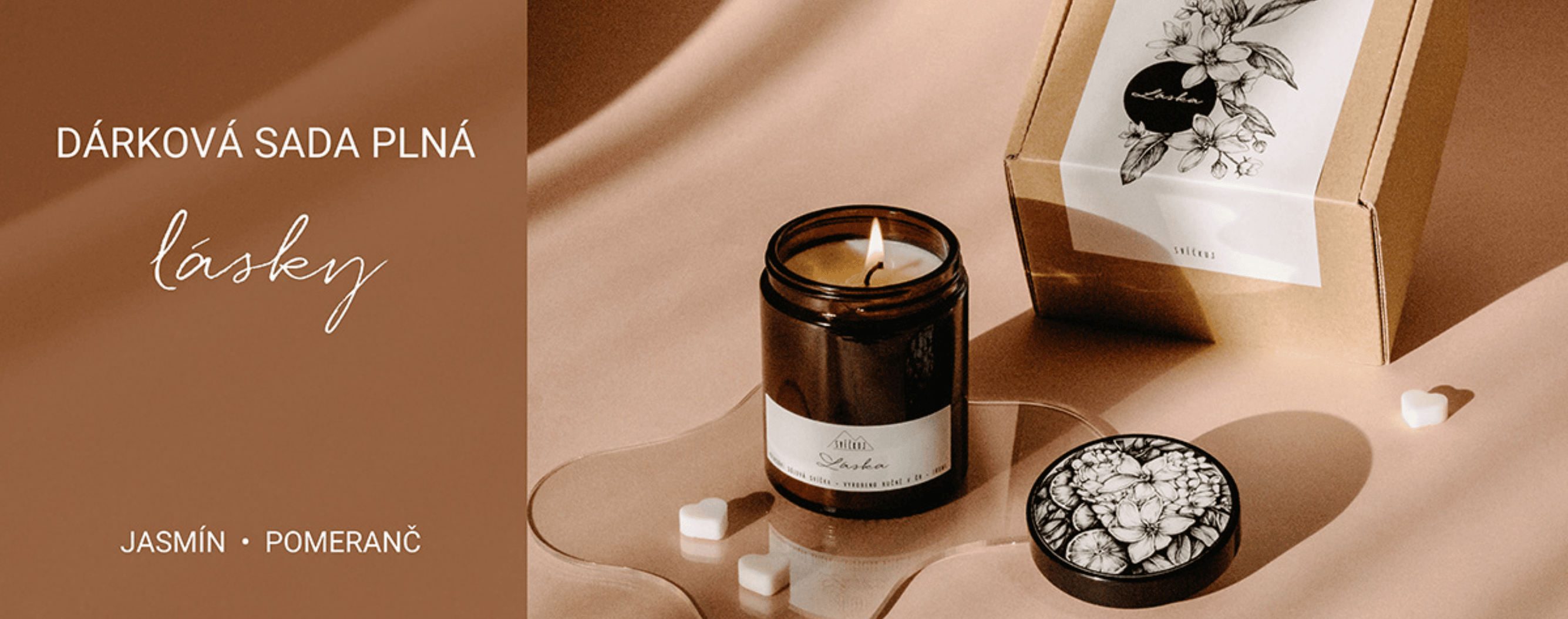Svíčkuj sada plná Lásky