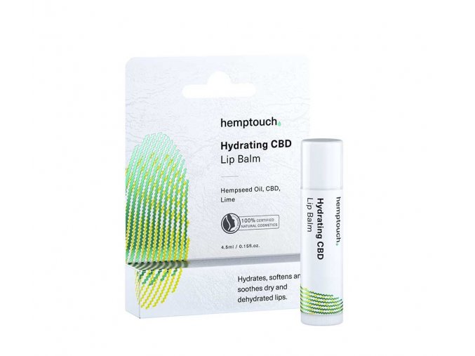 Hydrating CBD lip balm box EN small