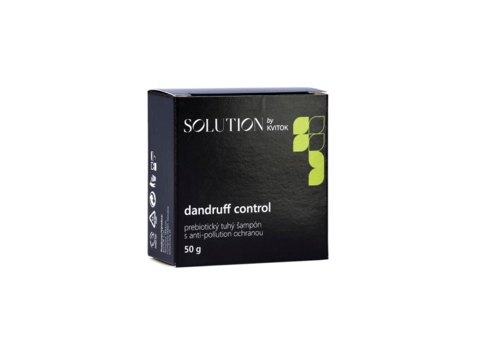 kvitok prebioticky tuhy sampon s anti pollution ochranou dandruff control