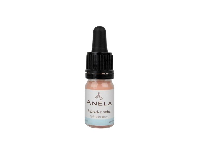 anela ruzove z nebe hydratacni a vyhlazujici serum pro vsechny typy pleti 5 ml vzorek