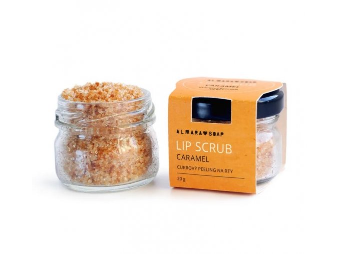 sj as lip scrub caramel produkt cz