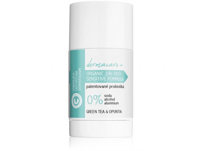 dermacare 24h organicky deodorant s prebiotiky a probiotiky green tea opuntia
