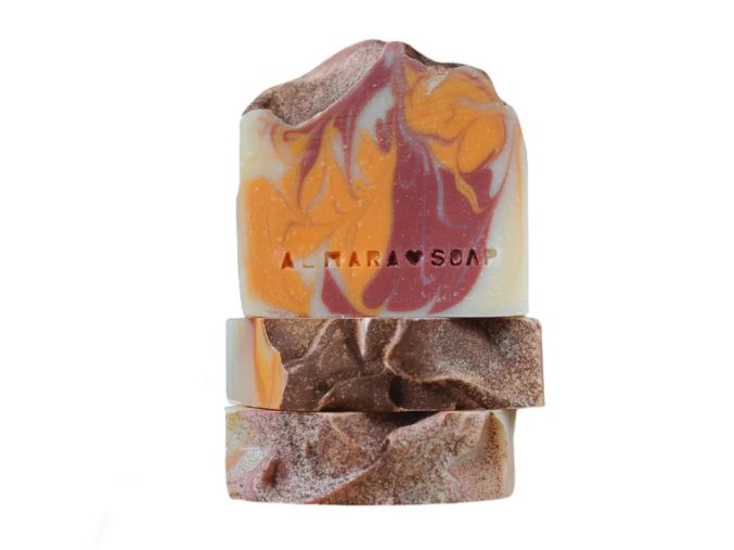 almara soap caramel coffee