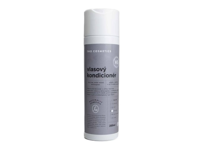 two cosmetics kondicioner sebum hair loss control s kofeinem komplexem acti hair vuni teatree lemongrass a cedru 200 ml