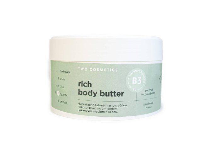 two cosmetics telovy krem rich body butter s ureou a panthenolom 200 ml(1)