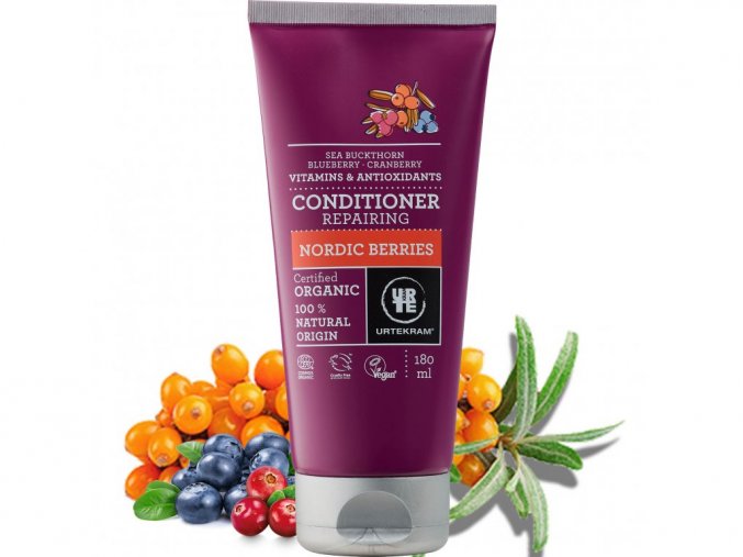 4107 1 urtekram kondicioner nordic berries 180ml bio