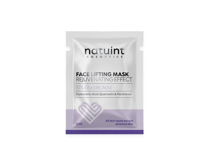 natuint omlazujici maska s liftingovym efektem 5 ml vzorek