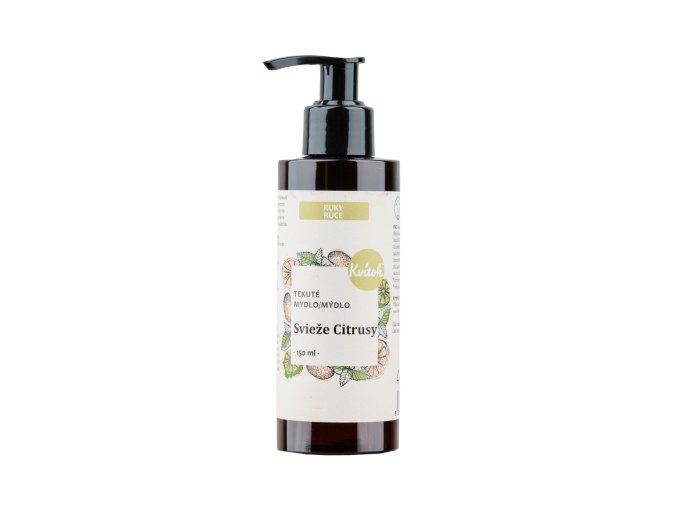 kvitok tekute mydlo svezi citrusy 150 ml