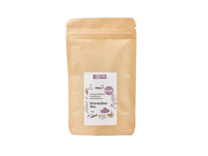 kvitok magicka pena do koupele v prasku orientalni noc 60 g