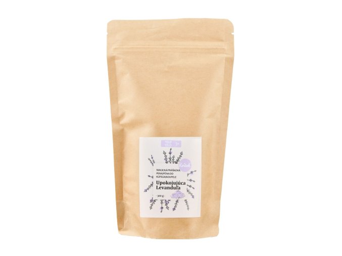 kvitok magicka pena do koupele v prasku zklidnujici levandule 300 g