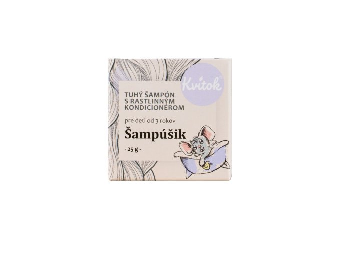 kvitok tuhy sampon pro deti sampusik 25 g