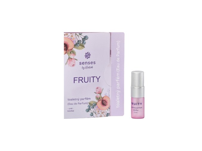 kvitok toaletni parfem edp fruity 2 ml vzorek