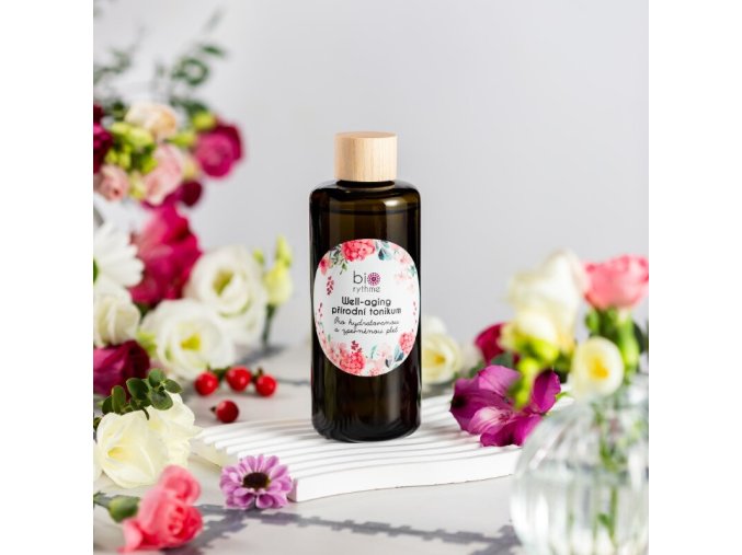 biorythme well aging tonikum pro hydratovanou a zpevnenou plet 200 ml sroubovaci vicko