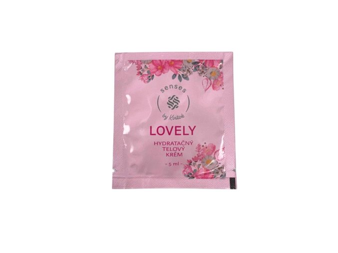 kvitok hydratacni telovy krem senses lovely 5 ml vzorek