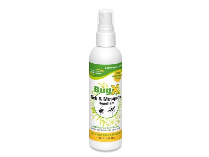 nahs prirodni repelent bug x lemongrass 120 ml