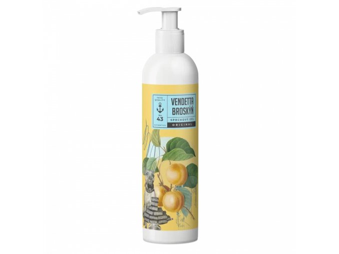 soaphoria osvezujici sprchovy gel vendetta broskvi 250 ml