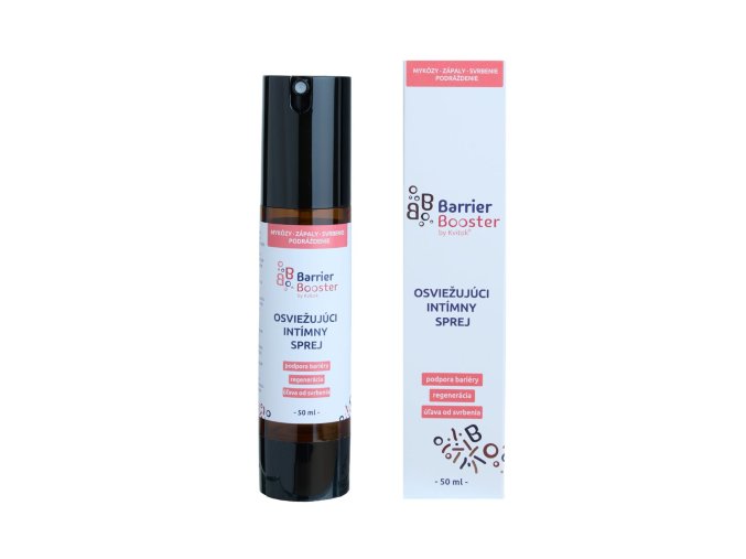 kvitok osvezujici intimni sprej barrier booster 50 ml