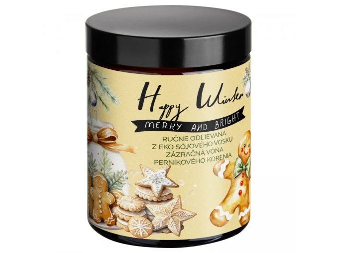 soaphoria sojova svicka happy winter 210 ml