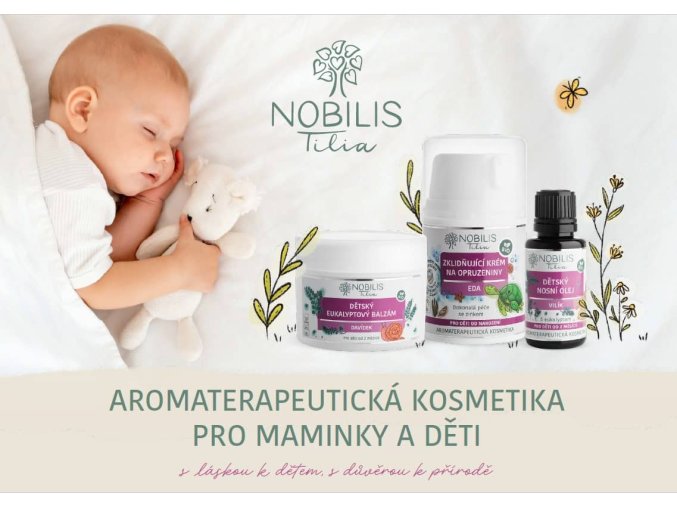 nobilis tilia brozura detska a tehotenska kosmetika