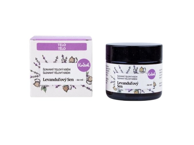 kvitok slehany telovy krem levandulovy sen 60 ml