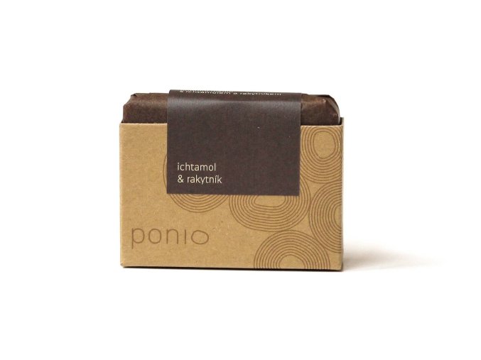 ponio ichtamolove mydlo s rakytnikem 100 g 2