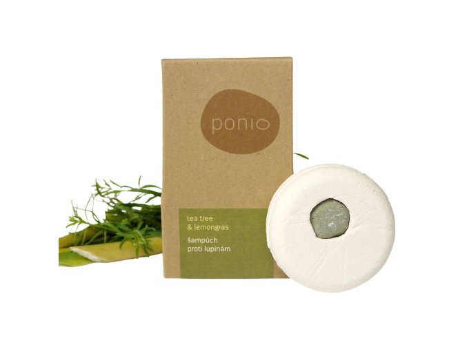 ponio tuhy sampon proti lupum tea tree lemongras 60 g