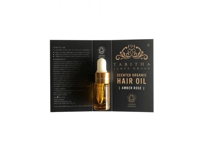 Tabitha James Kraan Scented Organic Hair Oil Sample Amber Rose 10ml 2x 5f5e7052 b4c0 4b12 b366 6c6c8236d7a8