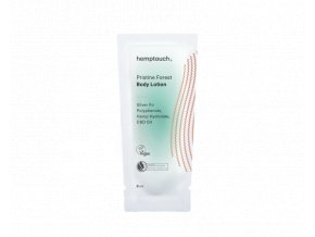 Pristine forest body lotion sample EN