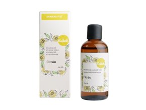 kvitok bio kvetova voda citron 100 ml