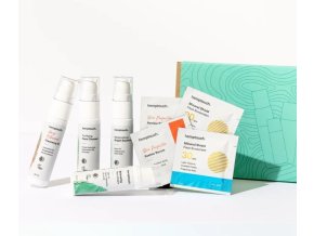 hemptouch set mini s vyrovnavajici set pro mastnou aknozni a problematickou plet