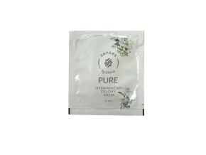 kvitok hydratacni telovy krem senses pure 5 ml vzorek
