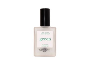 manucurist green top coat mat 15 ml