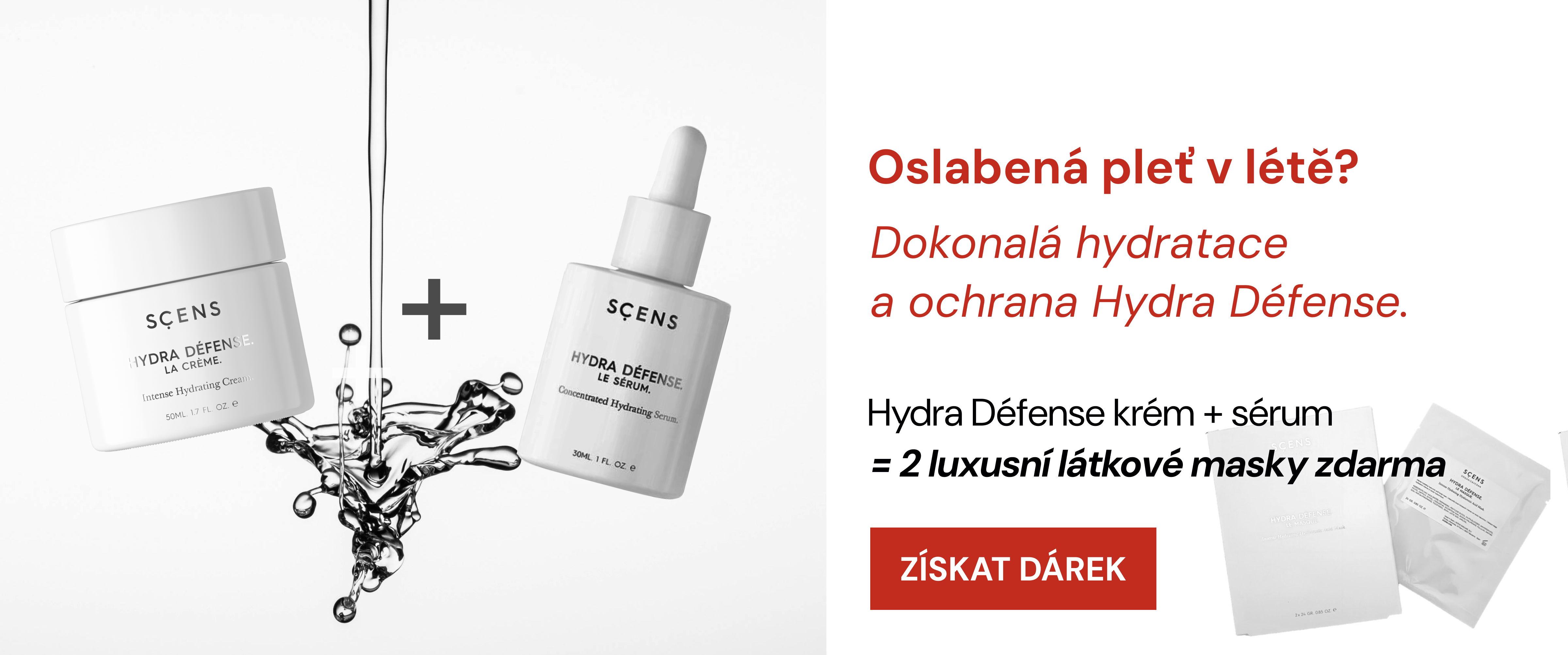 Akce 2+1 zdarma SCENS Hydra Défense