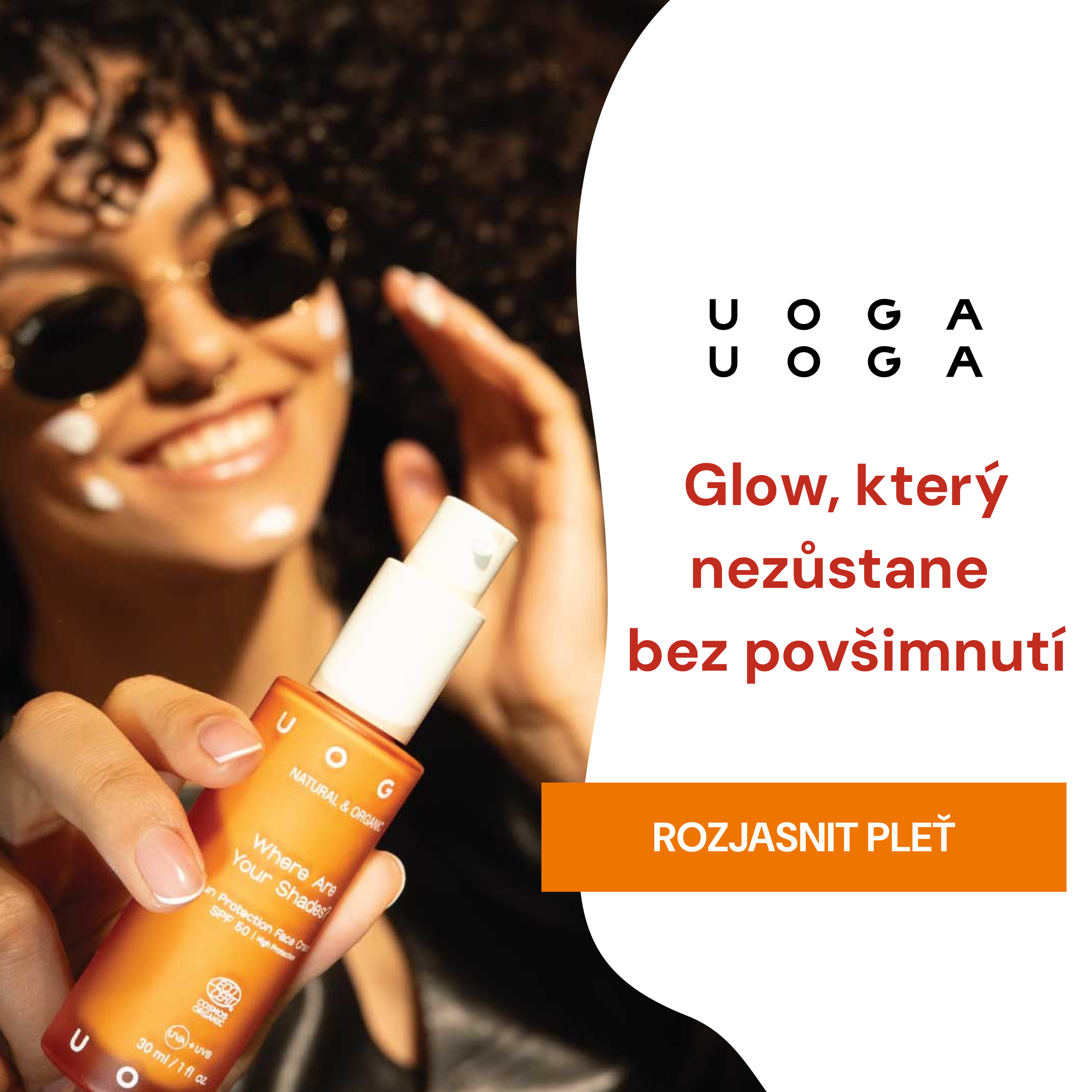 Nová péče o pleť pro maximální rozjasnění  pleti Uoga Uoga Radiance maxxing