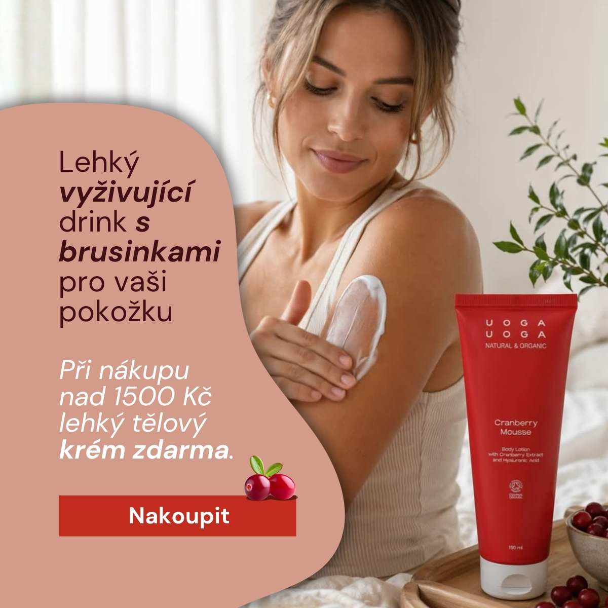 Uoga Mousse zdarma při nákupu nad 1500 Kč_mobile