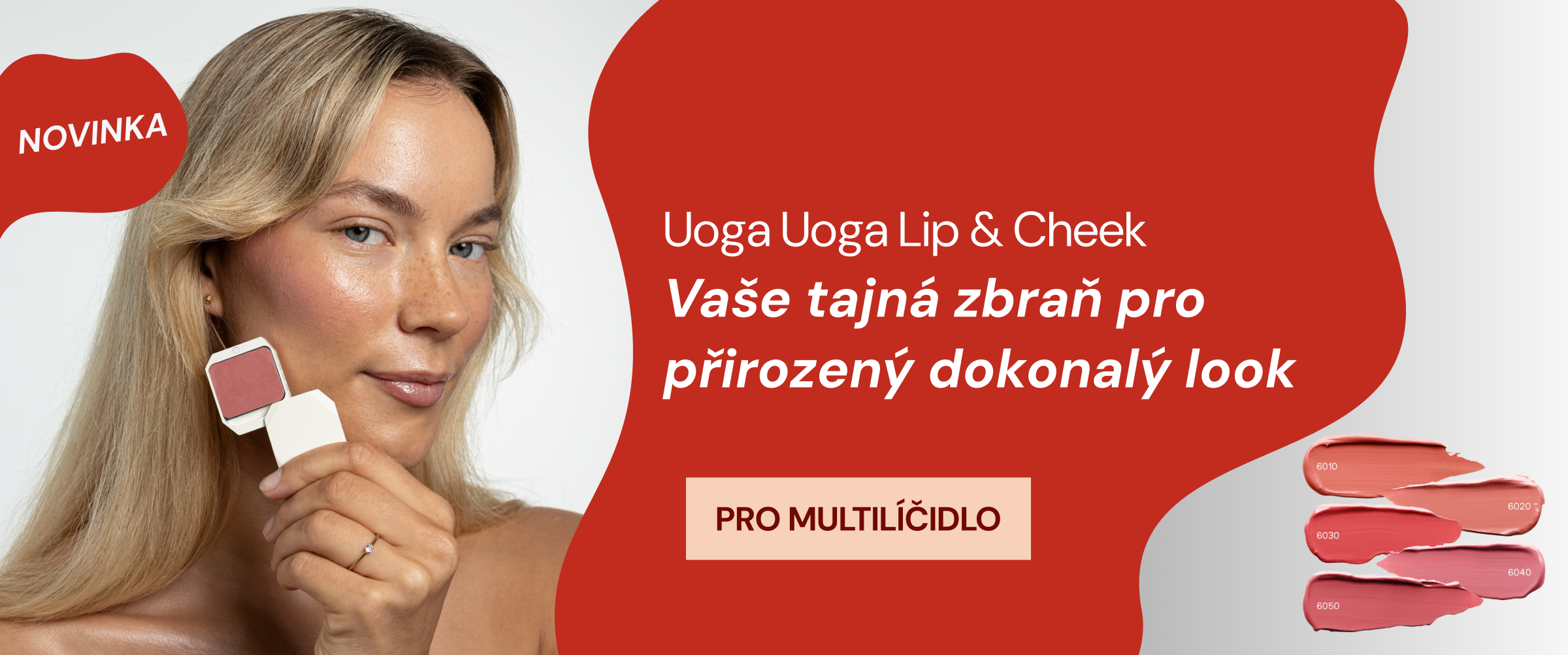 Novinka: Uoga Uoga multilíčidlo Lip&Cheek
