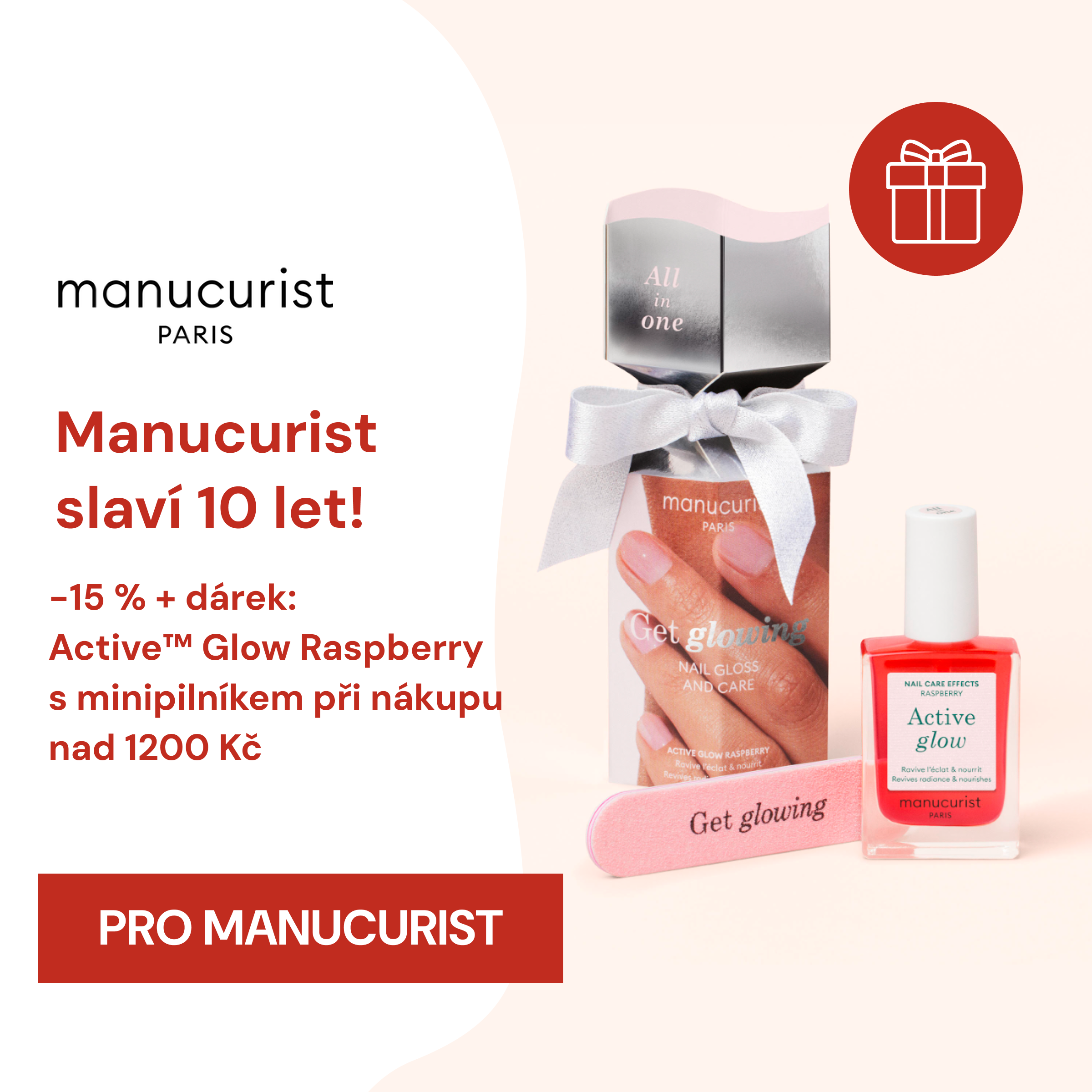 Manucurist flash sale 15% + dárek zdarma_mobile