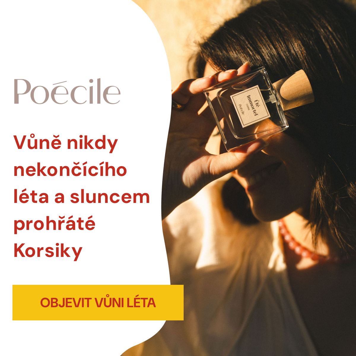 Přírodní parfém Poécile - vůně letní Korsiky POÉCILE Été Immortel