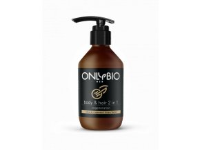 OnlyBio Regenerační sprchový gel a šampon pro muže (250 ml)