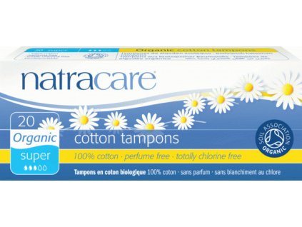 Tampóny Super 20 ks Natracare