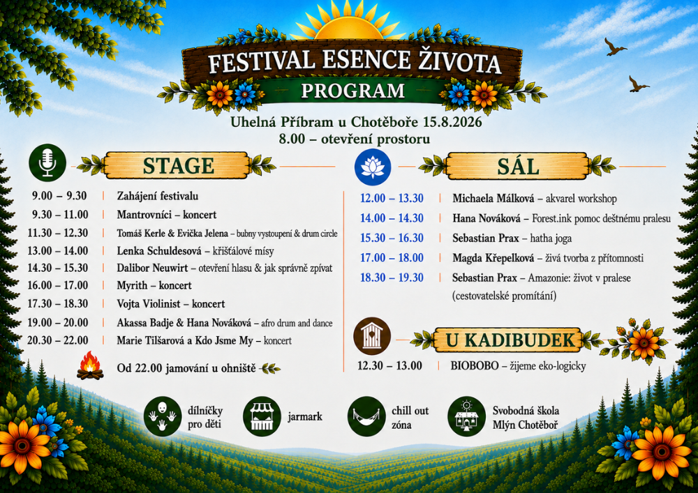 Esence Života - 15.8.2026