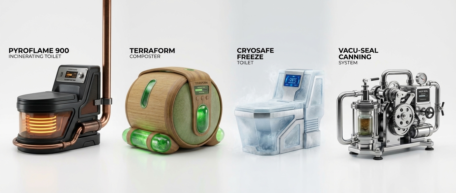 Jaké druhy záchodů existují