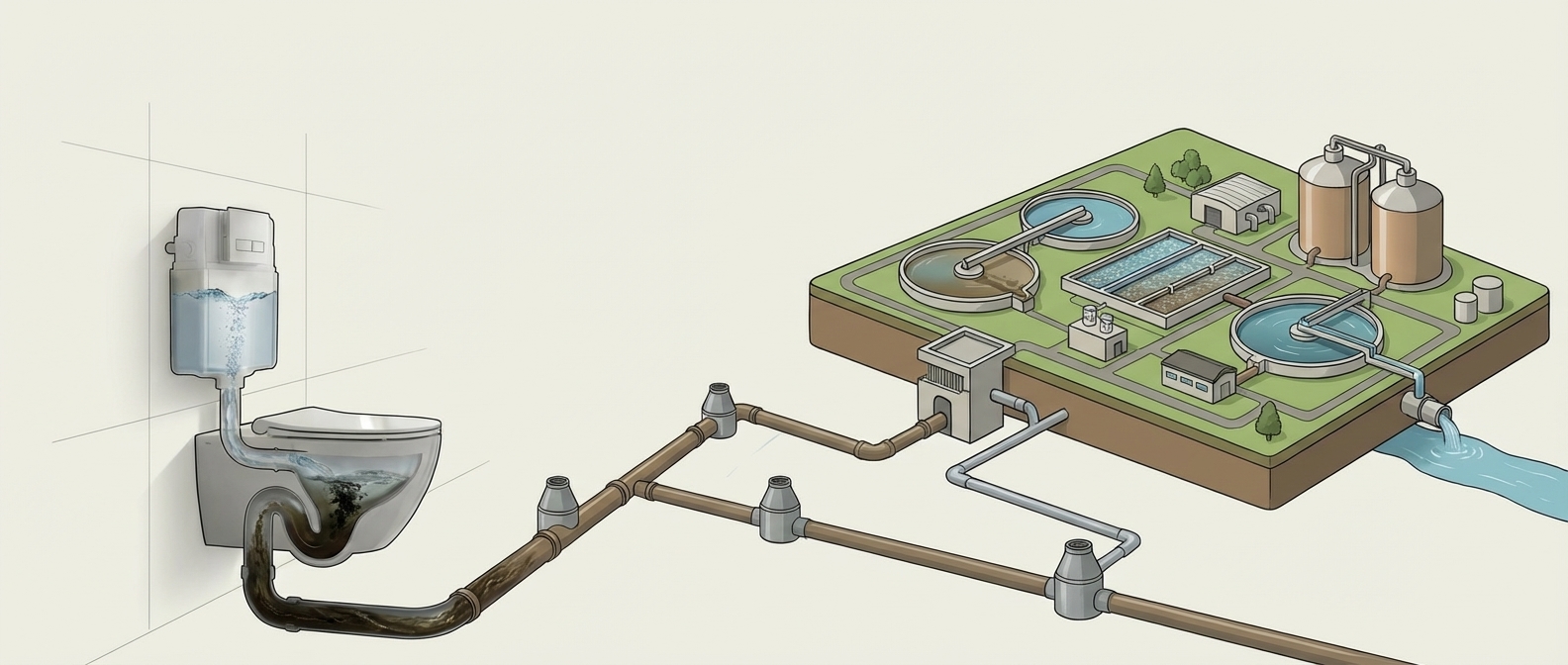 Kdy a proč začalo lidstvo budovat systém WC