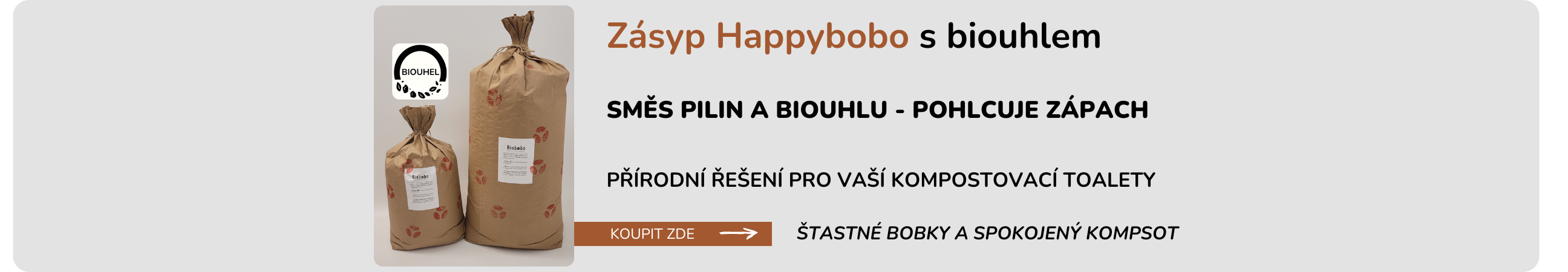 Happybobo - zásyp