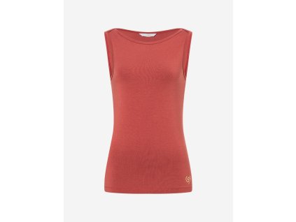 spirit_of_om_tanktop_z_bio_bavlny_tmave_oranzovy